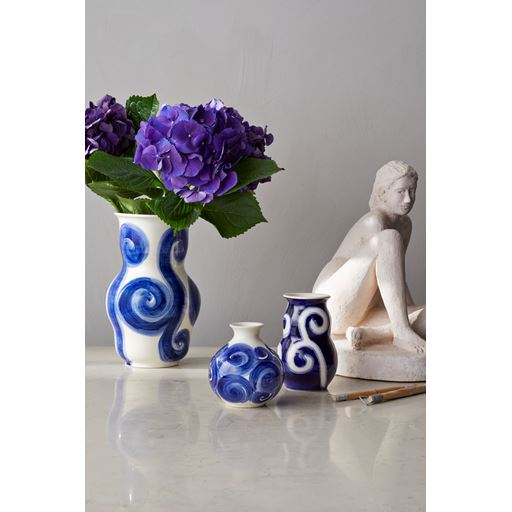 Kähler Tulle Vase, Blå