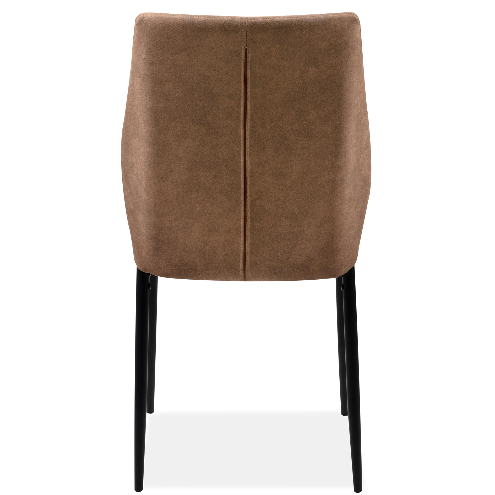 Stuhl LILLIE - Vintage cognac - schwarz - Steppung
