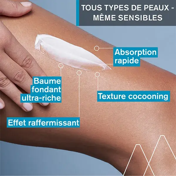 Bálsamo Corporal Nutritivo Derretente com Água Termal Uriage para Pele Seca 200ml