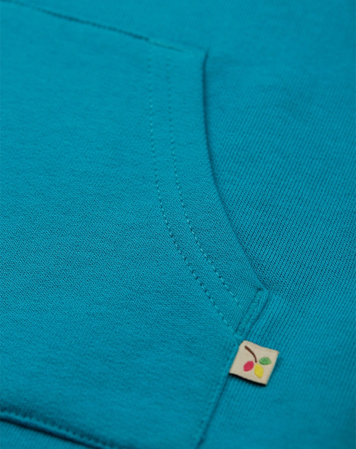 Kapuzen-Sweatkleid HARRI - ROLLER-SKATE in blue