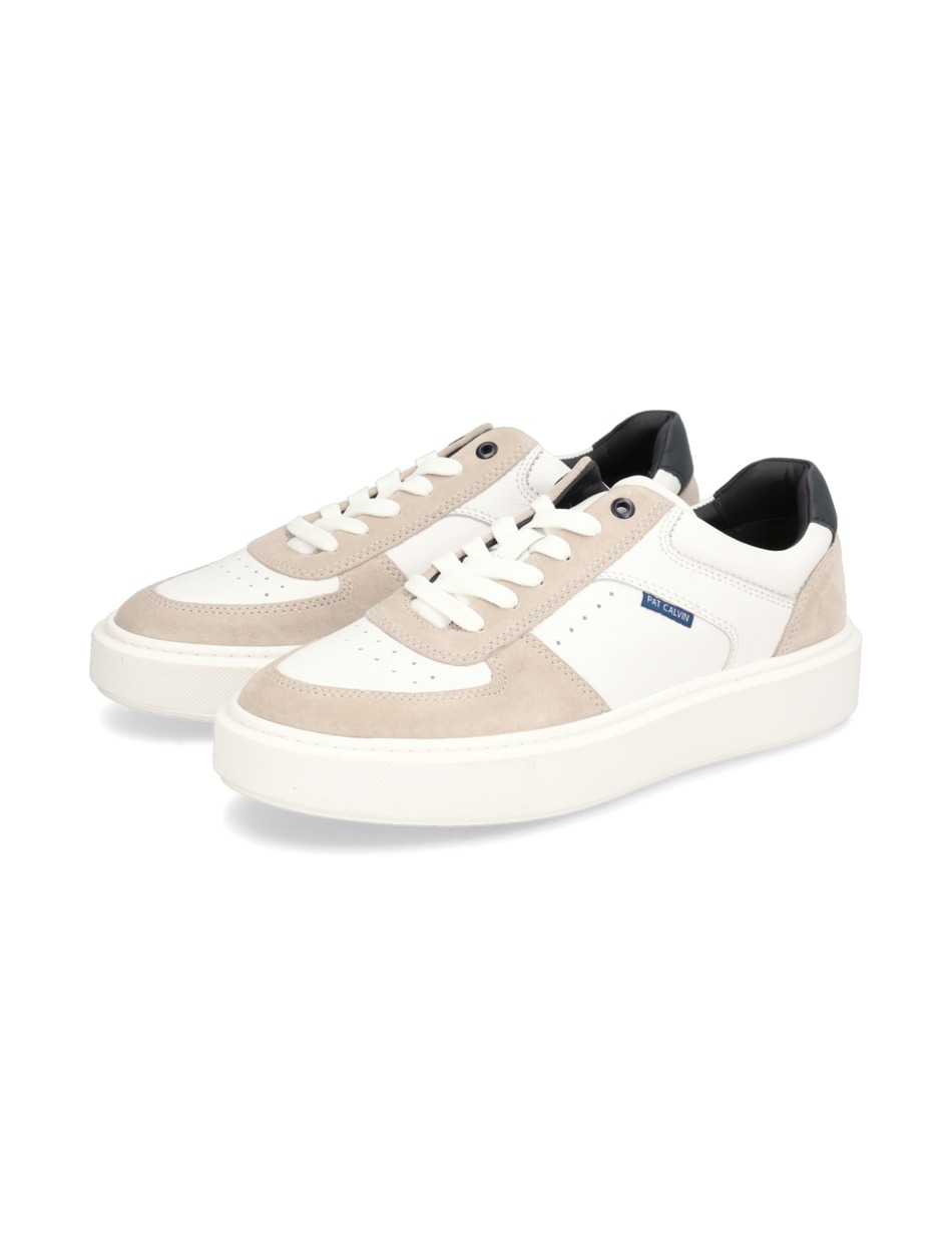 Lederkombination Sneaker