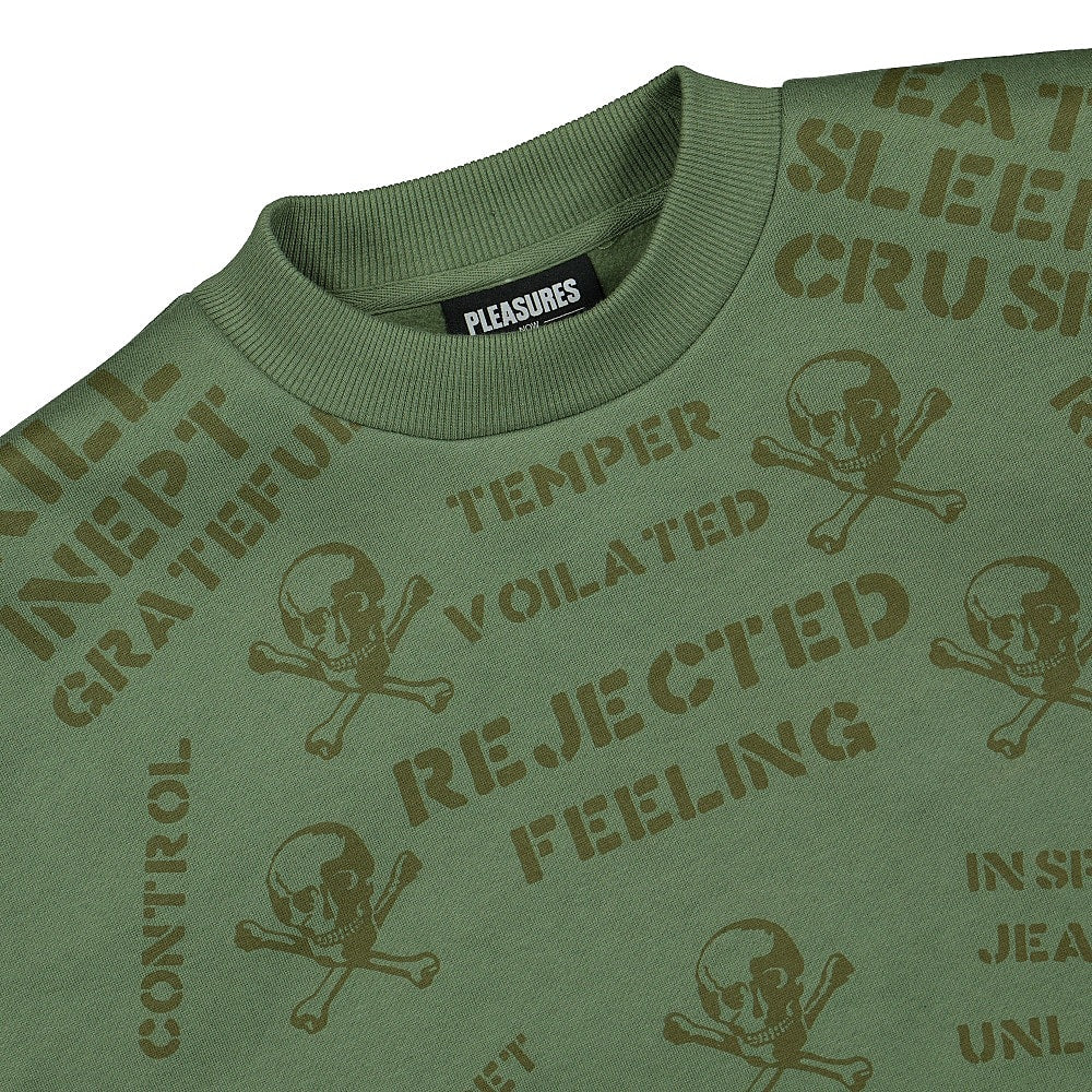Pleasures<br>Crush Crewneck Sweatshirt