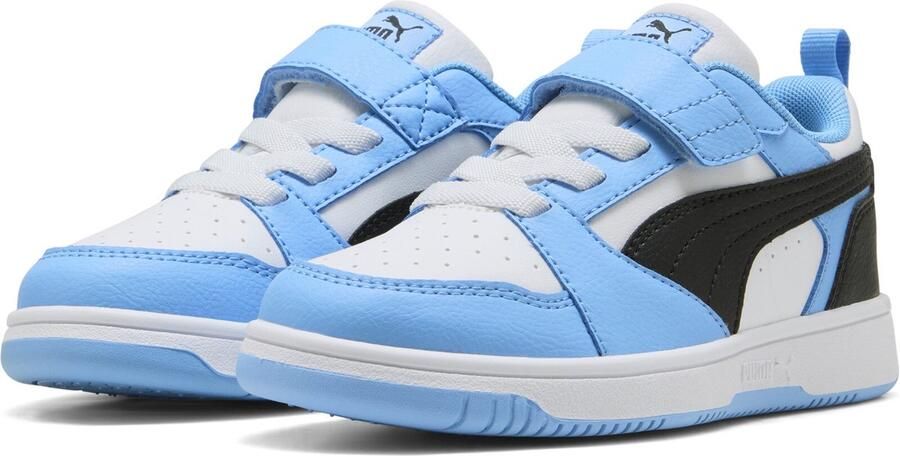 PUMA Rebound V6 Lo AC+ PS Unisex Sneakers Team Light Blue- Black- White