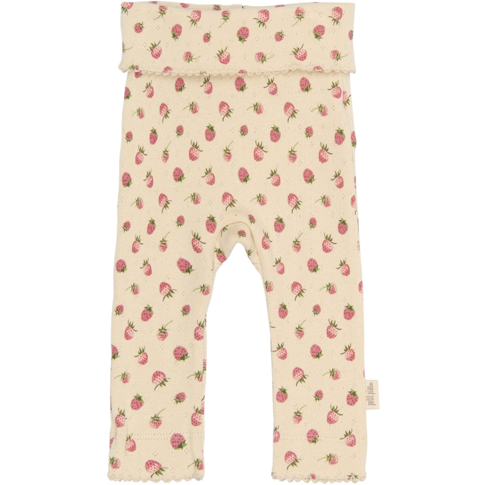 Køb Petit Piao Fog Strawberry AOP PPDea High Waist Leggings NB