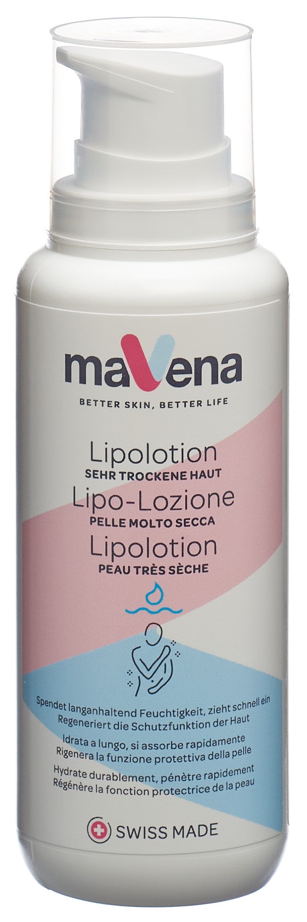 MAVENA Lipolotion Lot Disp 200 ml