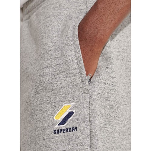 Superdry - SPORTSTYLE APPLIQUE SHORT GREY Gris