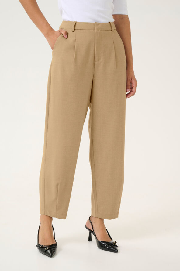Kaffe KAmerle 7/8 Pants Suiting Petrified oak