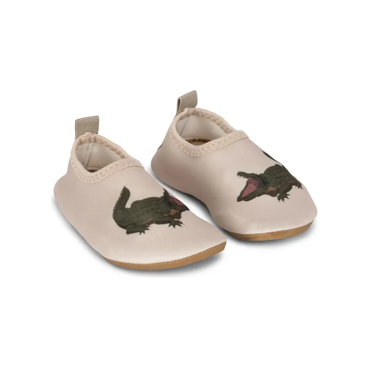 Konges Sløjd Chaussures de Plage Aster Crocodile | Ecru