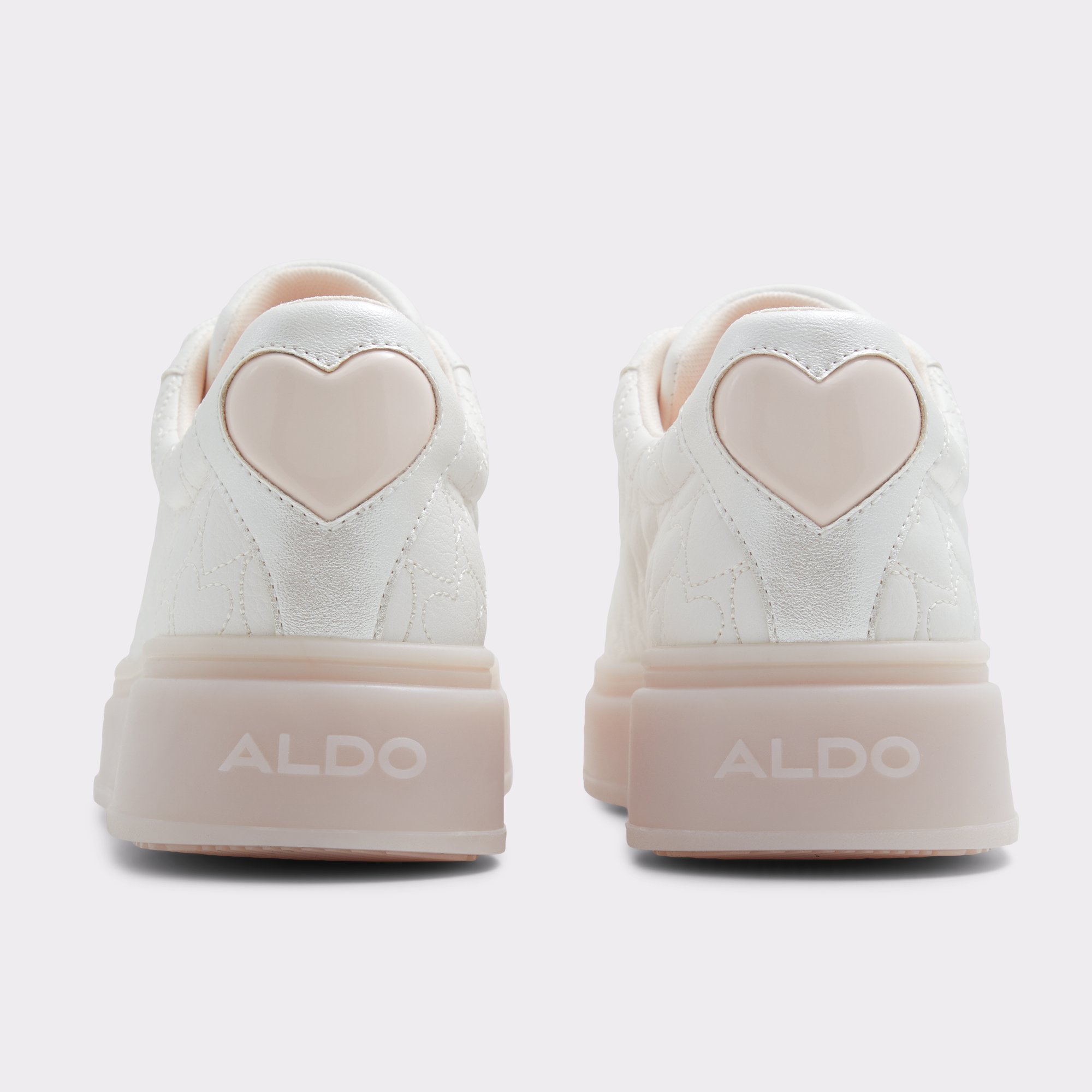 Pufflove Pink Women Low top sneakers