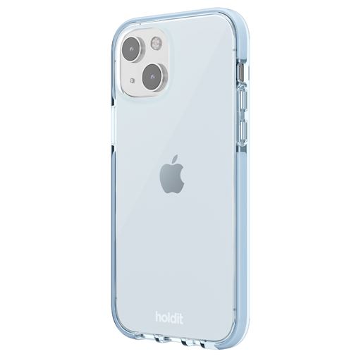 holdit Iphone 14/13 Seethru Cover, Mineral Blue