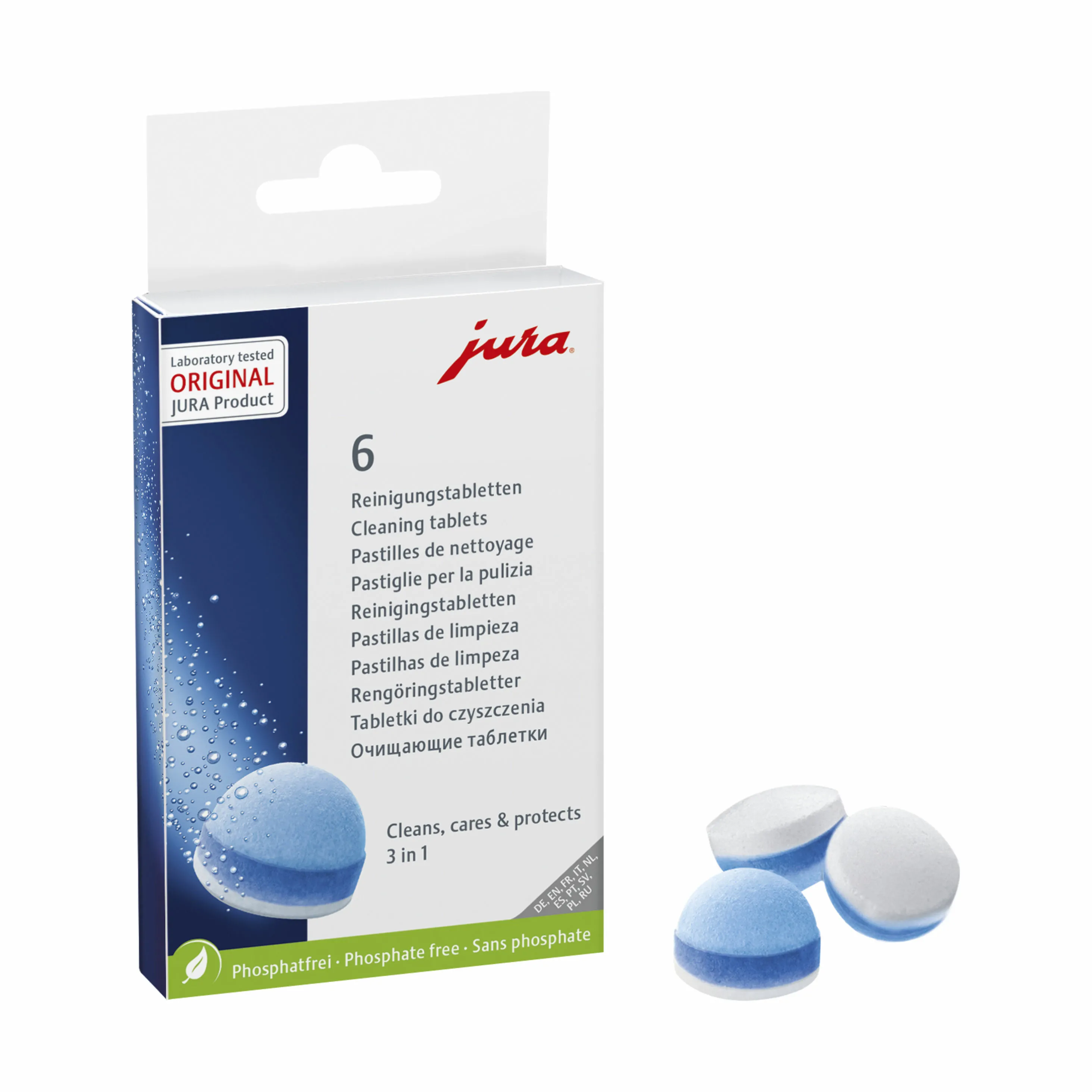 JURA Rensetabletter - 6 stk.