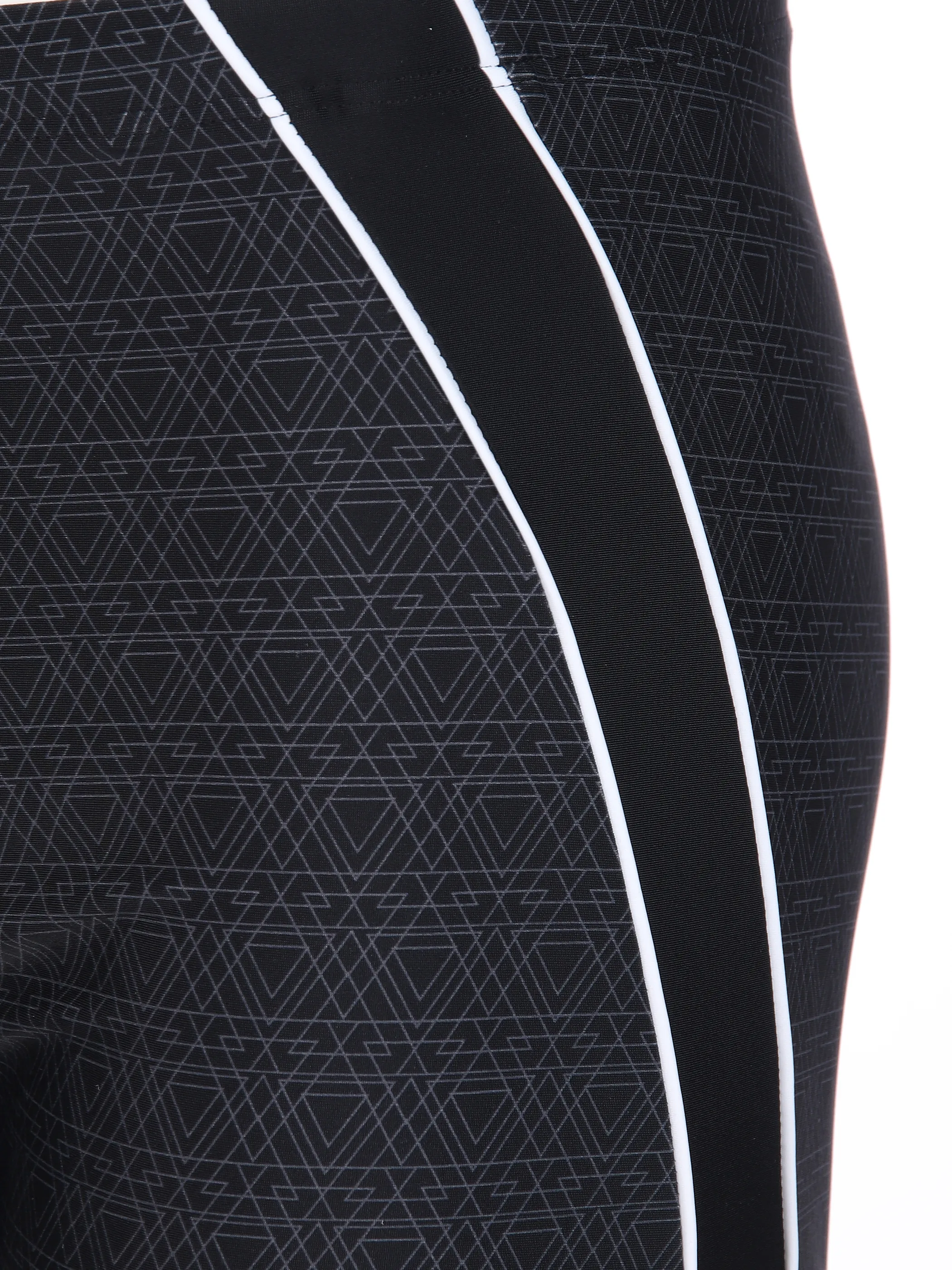 Herren Badepanty mit Paspelstreifen