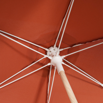 Handson parasol Pula terracotta rond Ø 200 cm
