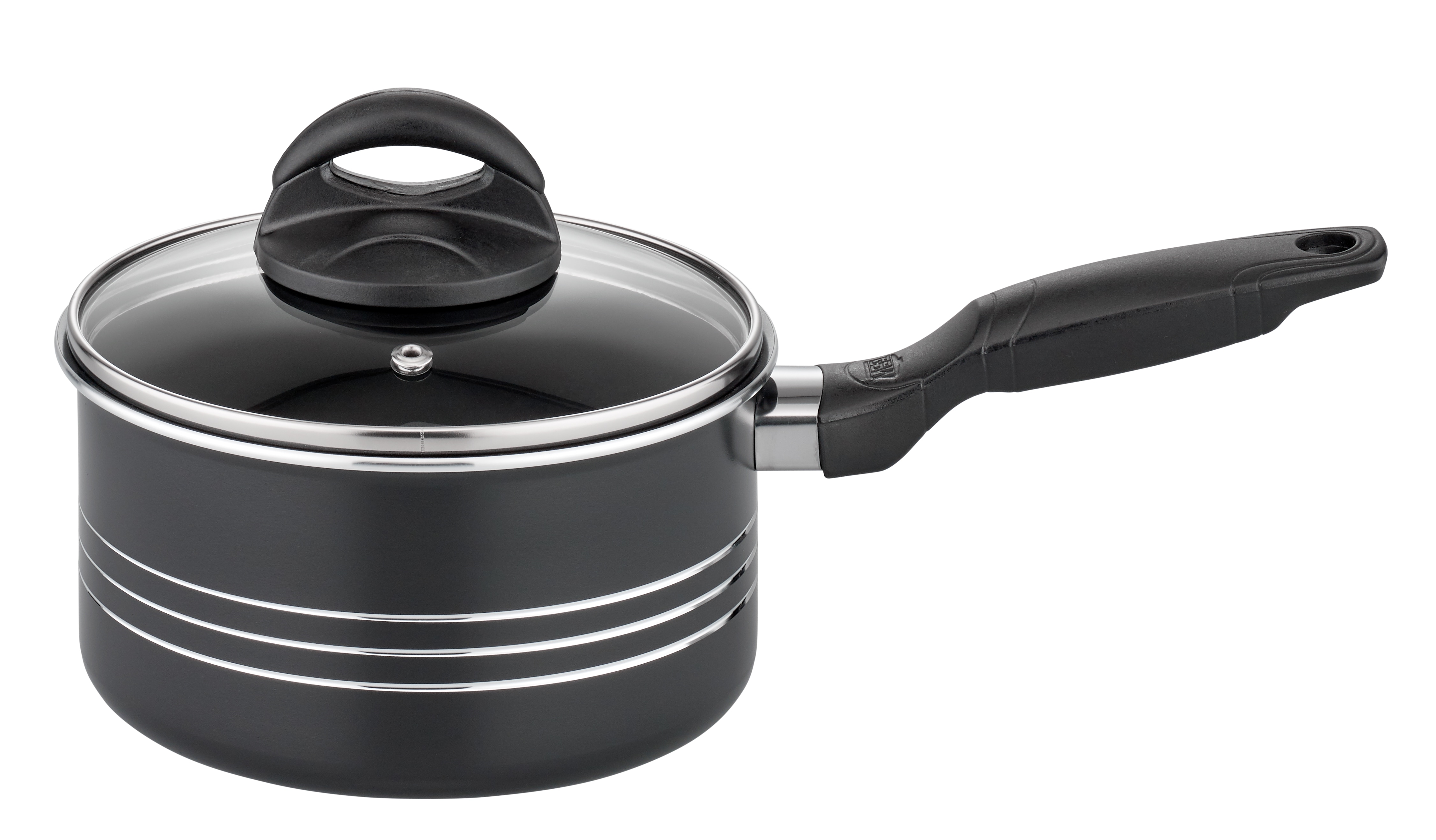 Kochtopf-Set Milano Nero 15-tlg.