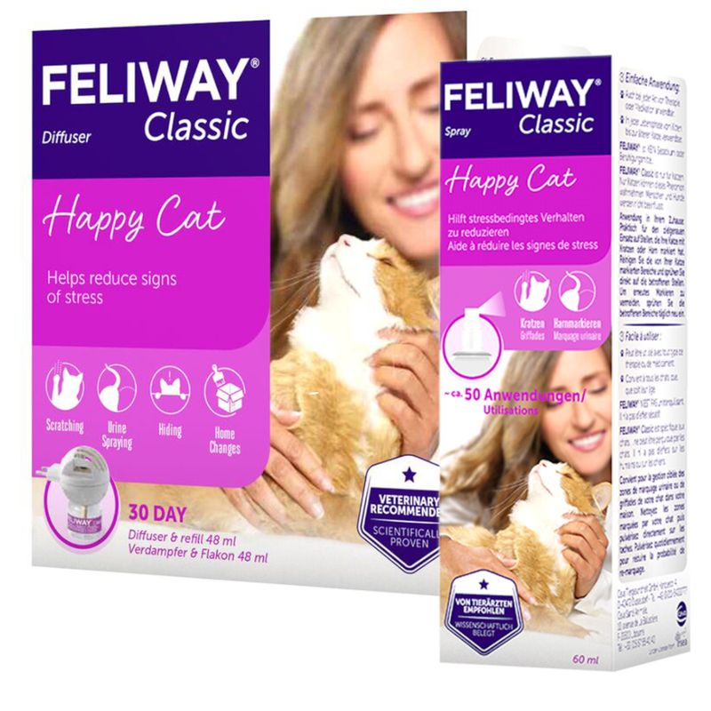 Diffuseur ou spray Feliway Classic