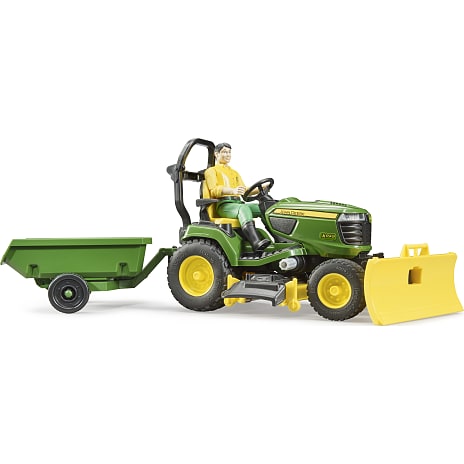 John Deere havetraktor + trailer