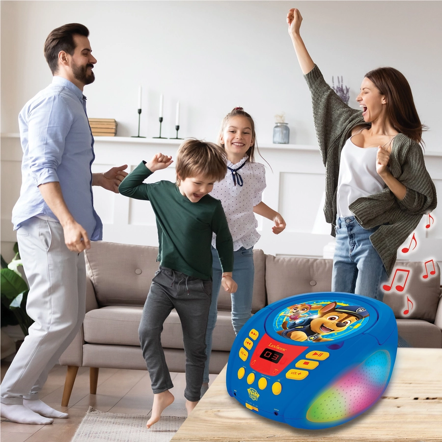LEXIBOOK Paw Patrol CD-Player mit Bluetooth