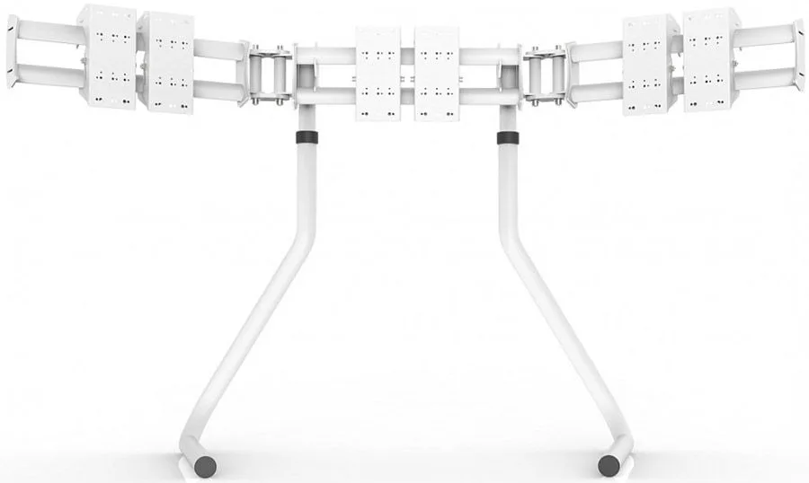 Support triple écrans rSeat RS Stand T3L Blanc Supports TV