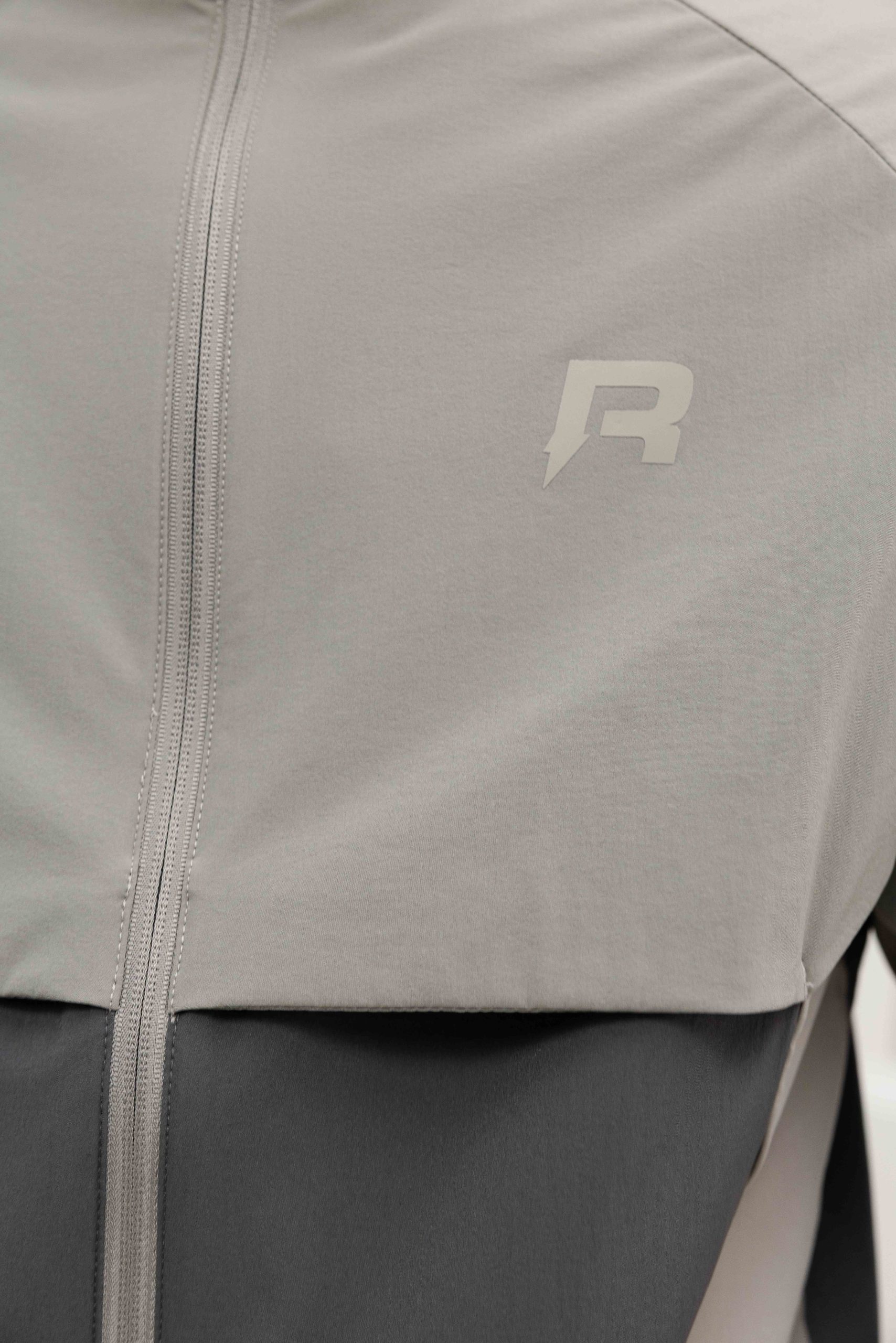 Reprimo Vortex Windbreaker Trainingspak Heren Lichtgrijs/Donkergrijs