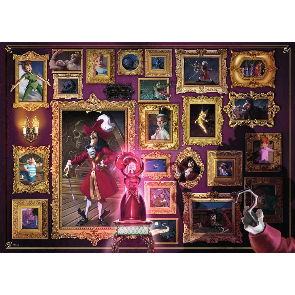 Puzzle Villainous - Capitaine Crochet