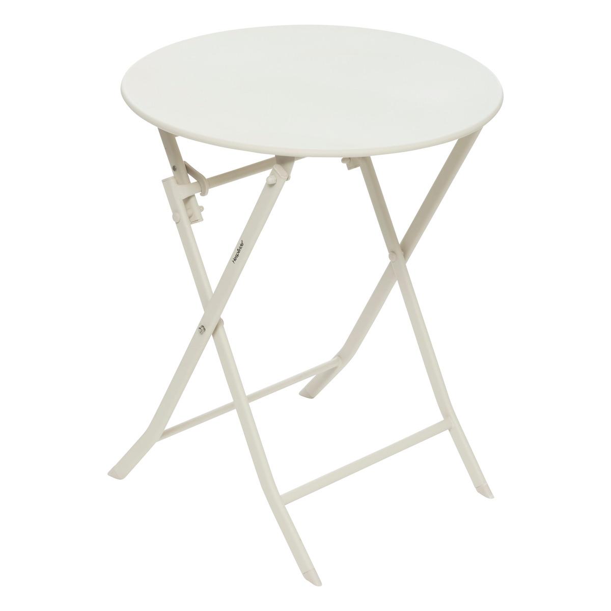 TABLE GREENSBORO RONDE ARGILE 2 PLACES