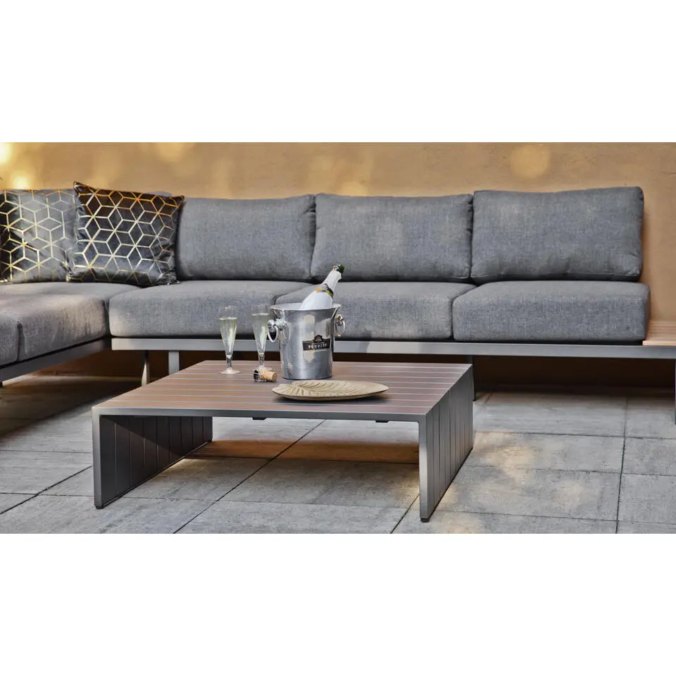 Exotan Bari loungeset - Grijs