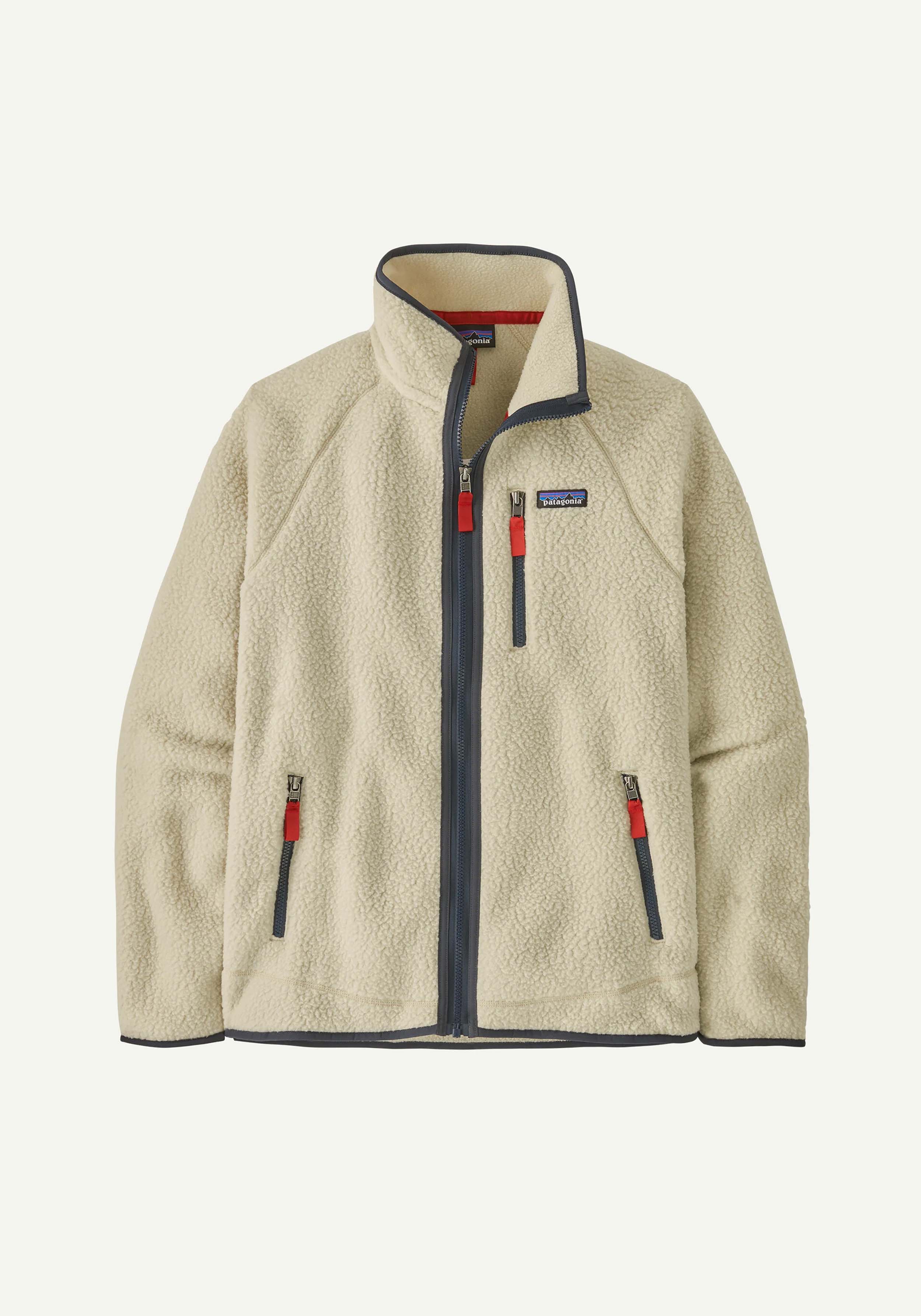 Patagonia Fleecejacke M's Retro Pile Jacket Pelican W/Smolder Blue