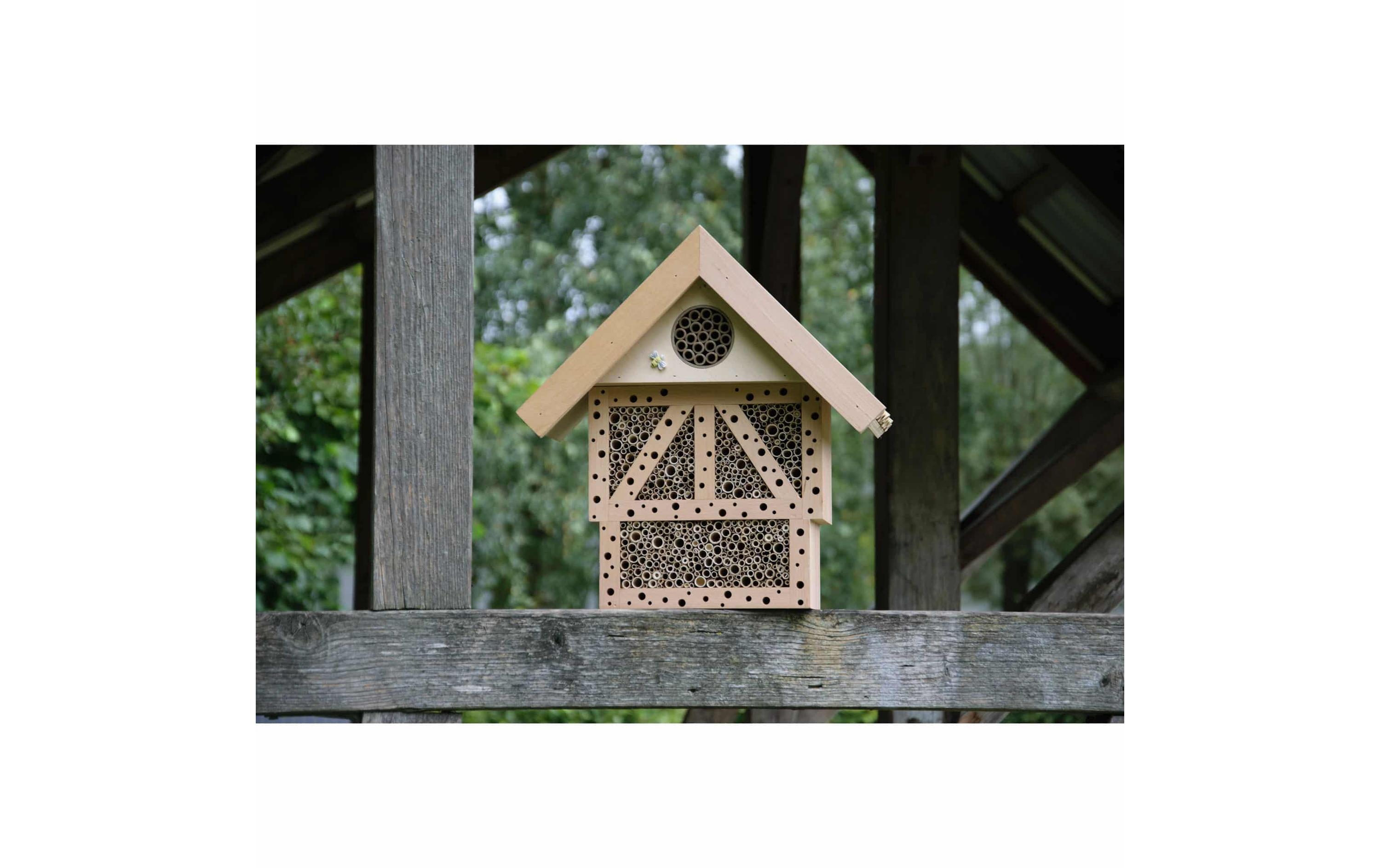 Insektenhotel Monschau, 37.5 x 15 x 38.5 cmNisthilfe für Wildbienen und Insekten