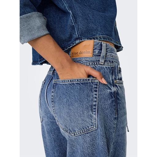 ONLY Gianna Jeans, Medium Blue Denim, W28/L32