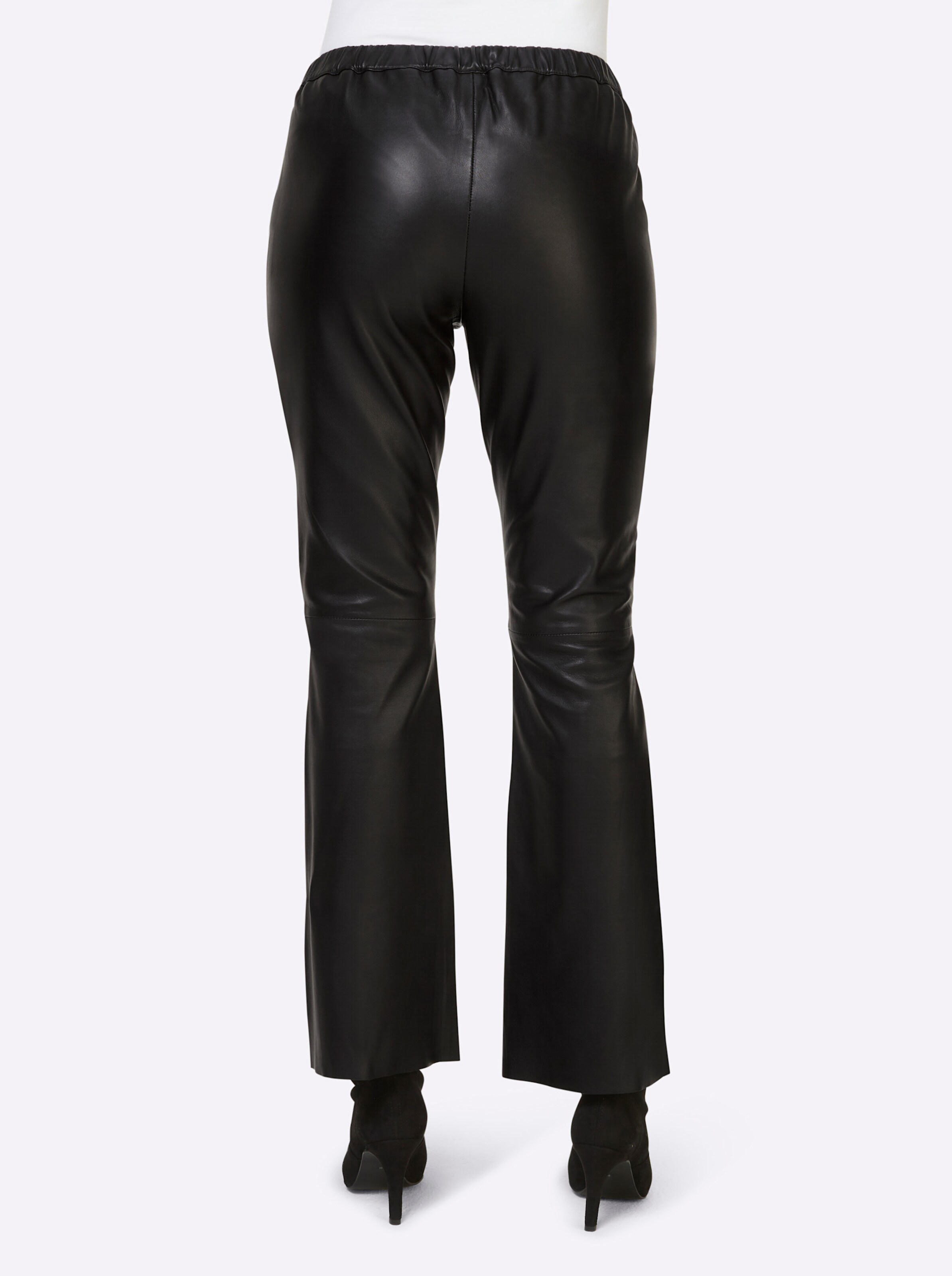 heine Lederhose in schwarz