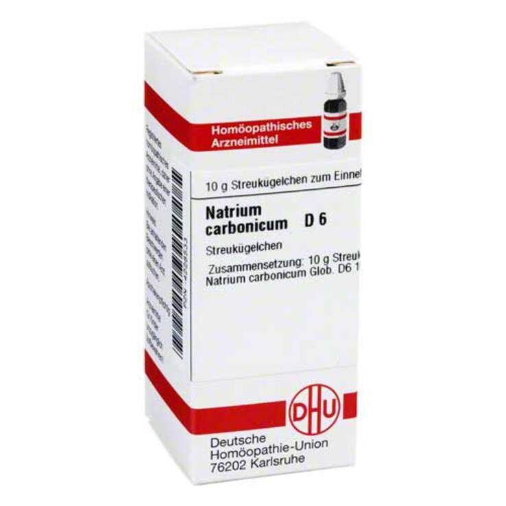 DHU Natrium carbonicum D 6 Globuli, 10 g