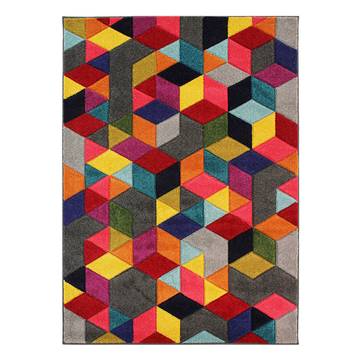 Modern vloerkleed - Spectro Dynamic Multicolor | Kleur