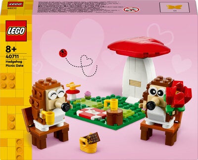 LEGO Iconic 40711 Pinnsvin på piknik-date