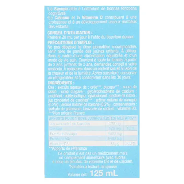 Xarope de Crescimento Petit Chêne 125ml