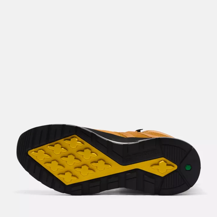 Baskets à lacets Euro Trekker pour homme en jaune