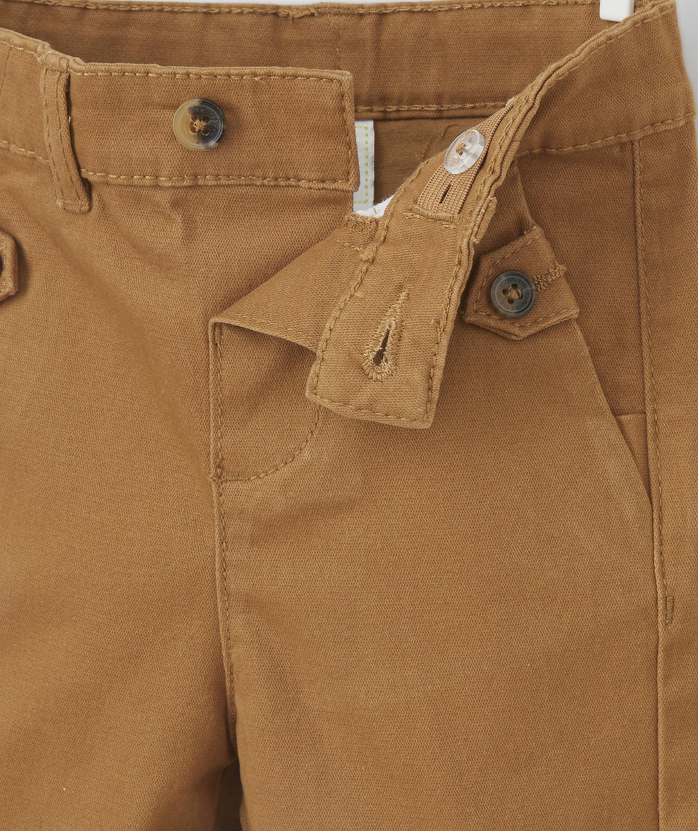 BERMUDA STYLE CHINO BÉBÉ GARÇON CAMEL