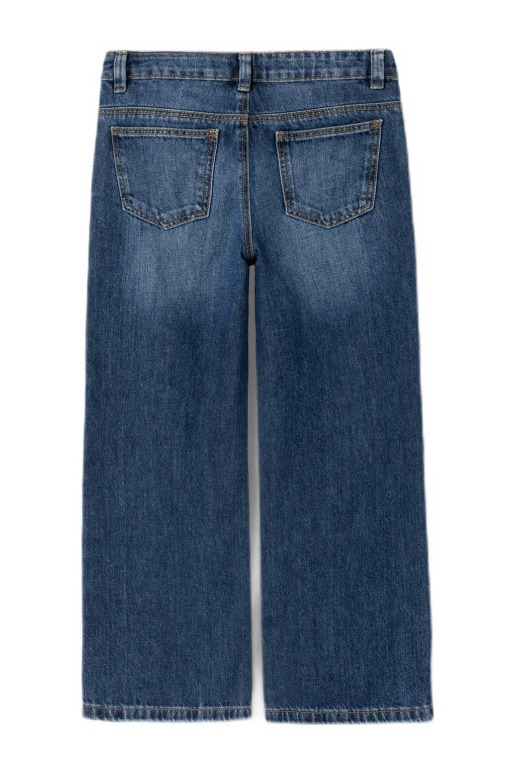 NAME IT wide leg jeans NKFROSE dark blue denim
