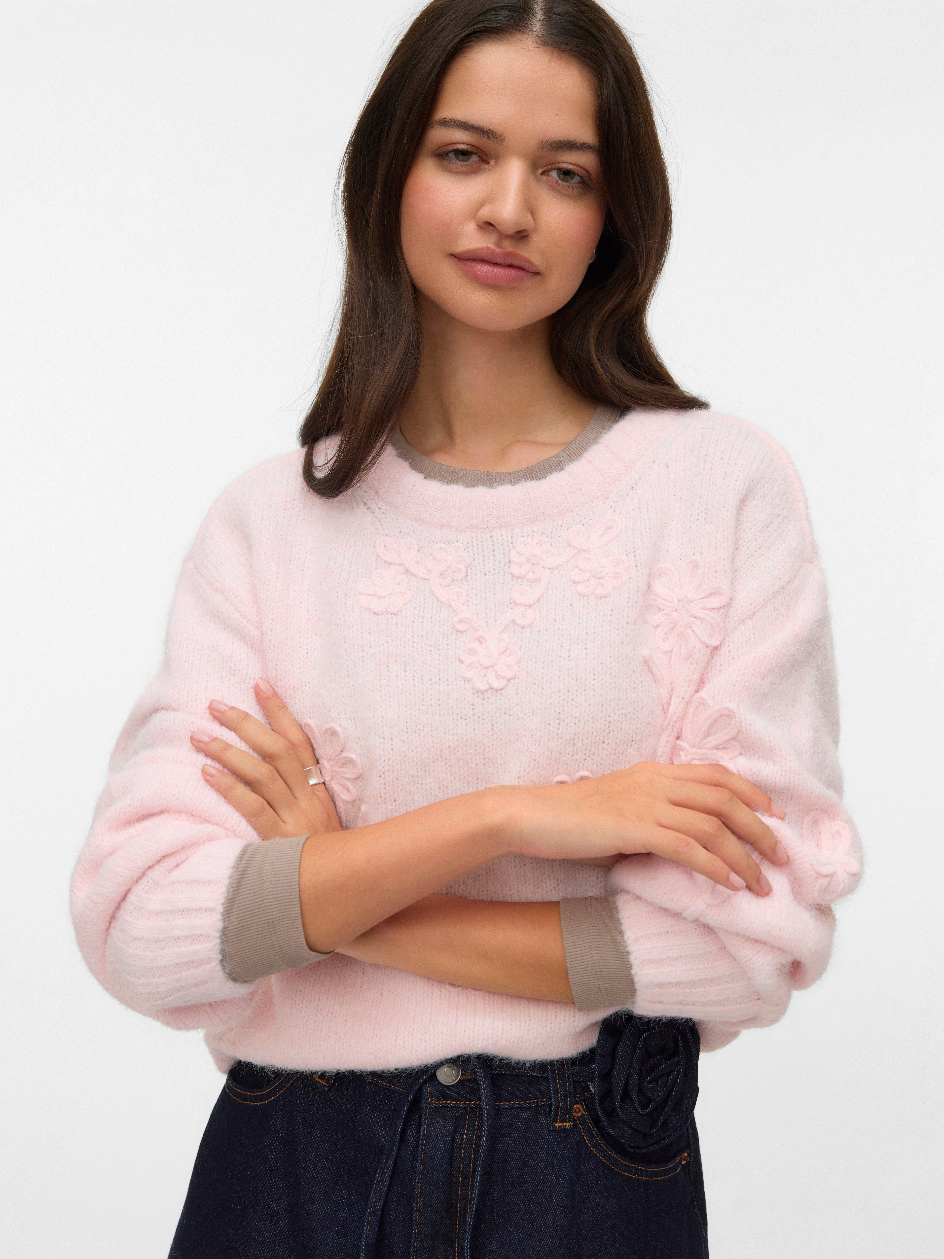 VMBLOSSOM Gebreide pullover