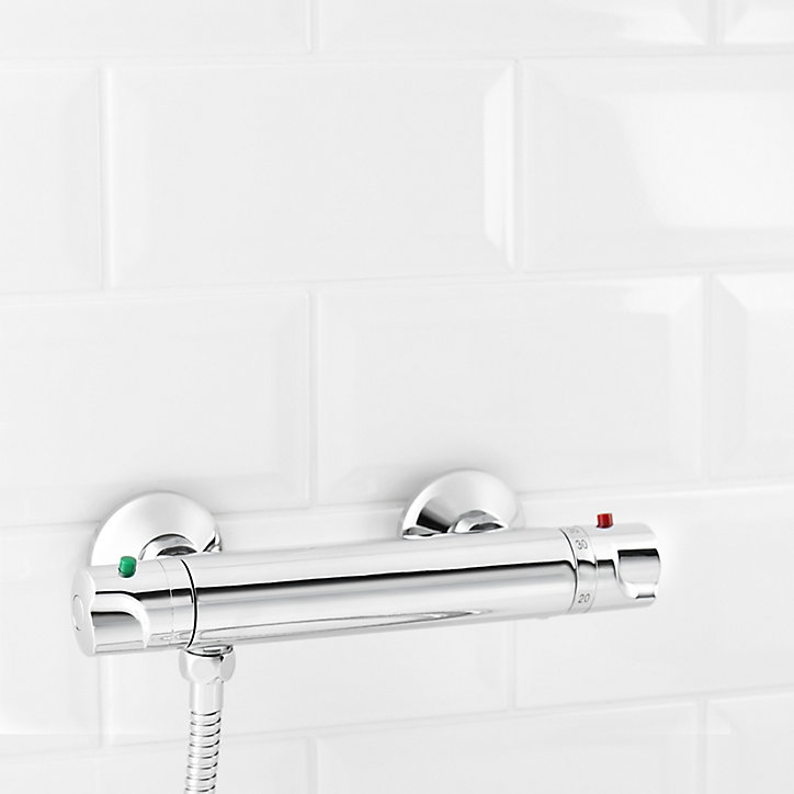 Mitigeur de douche thermostatique GoodHome Torba