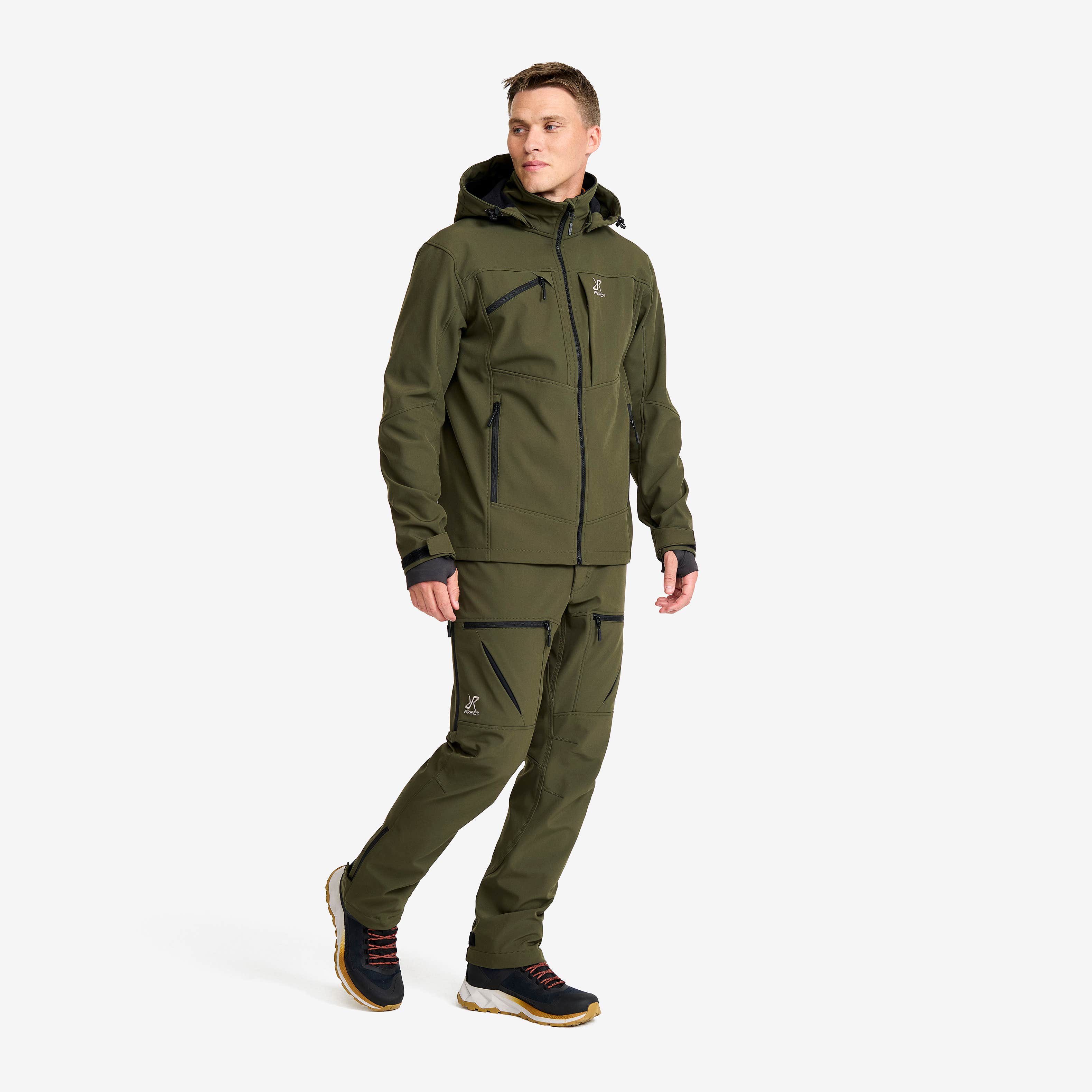 Hiball Softshell Jacket Herre Forest Night