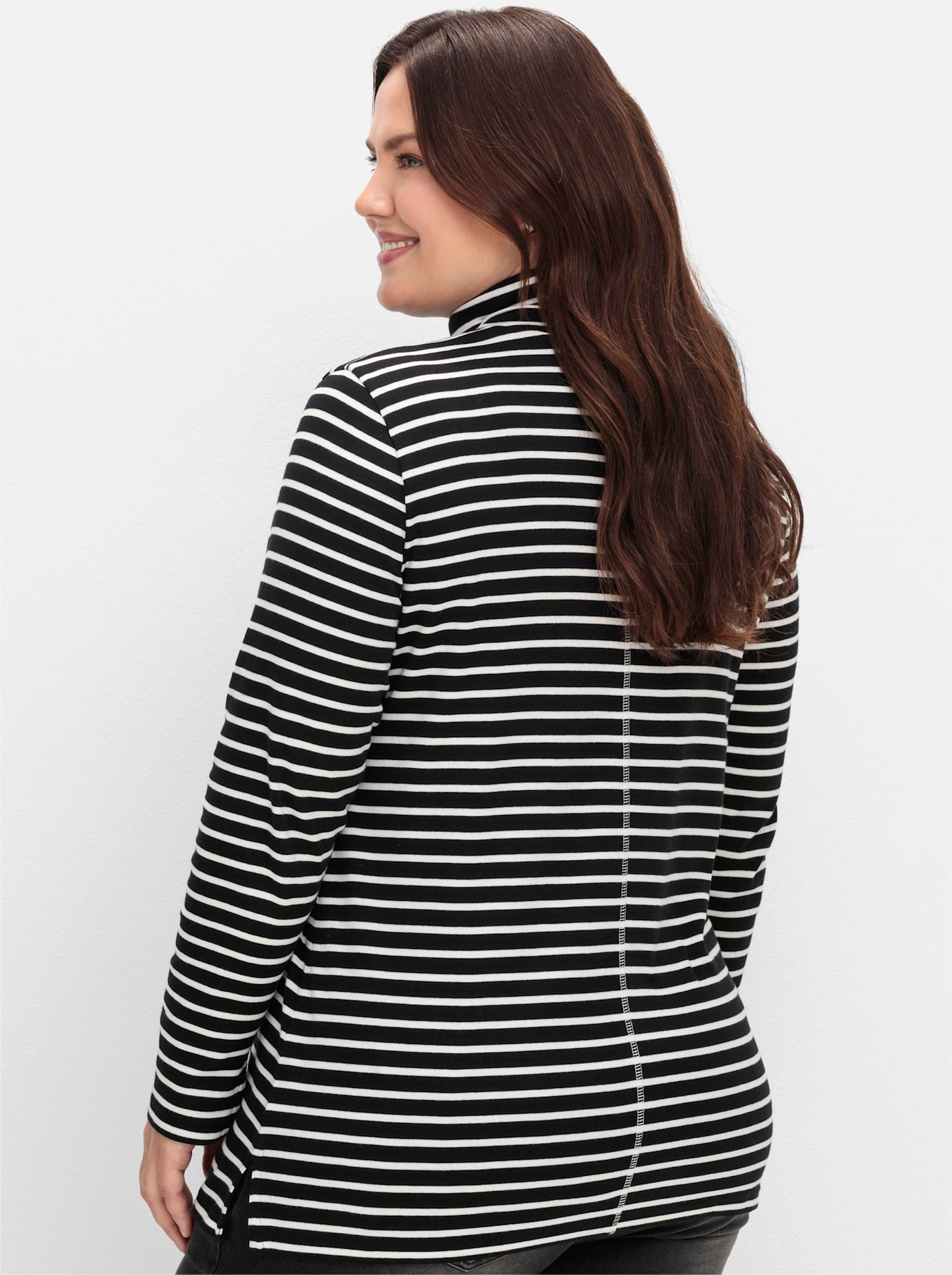 Sheego Rollkragenshirt »Rollkragenshirt«, 1 Stk.