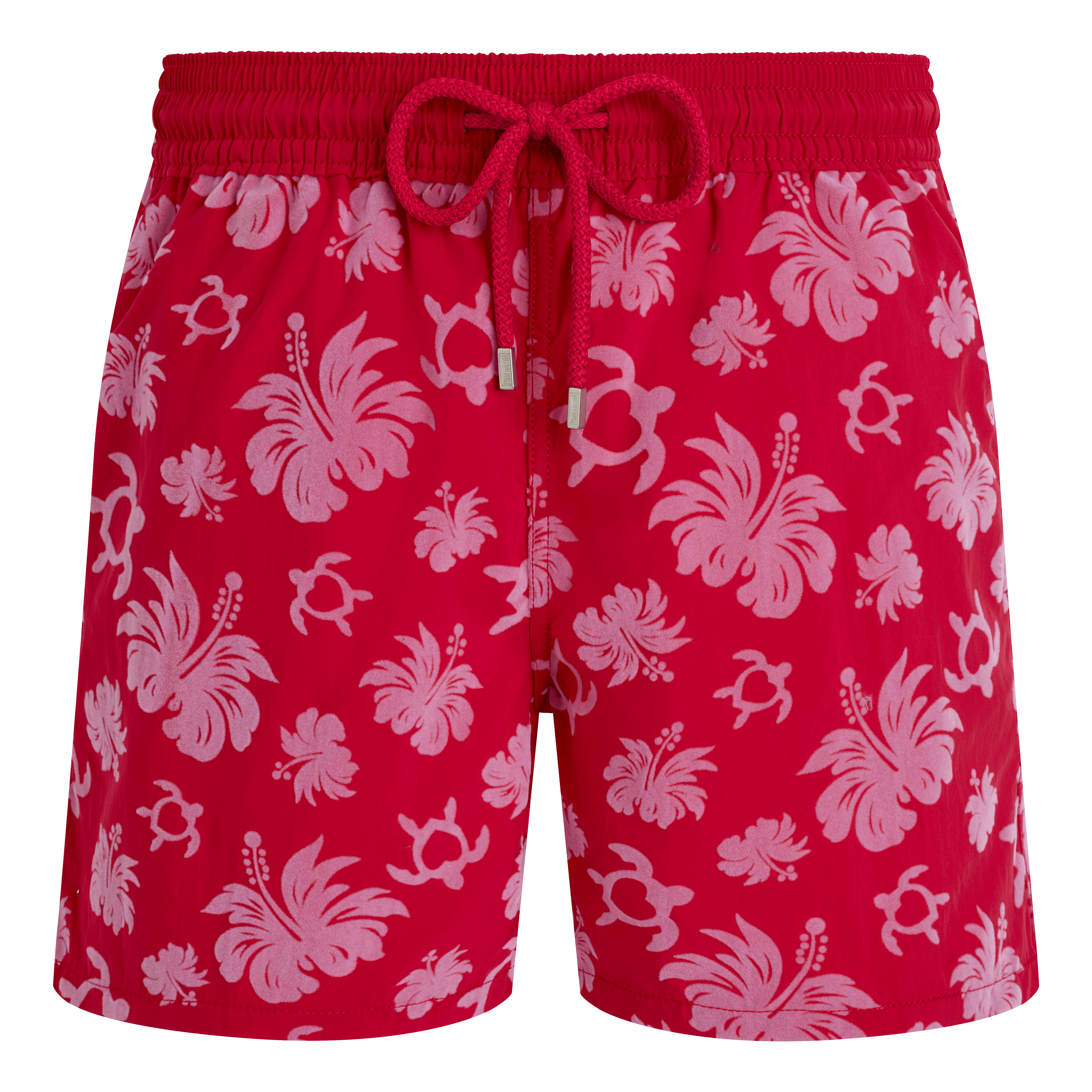 Maillot de Bain Homme Imprimé Turtle Heart Tahiti floqué