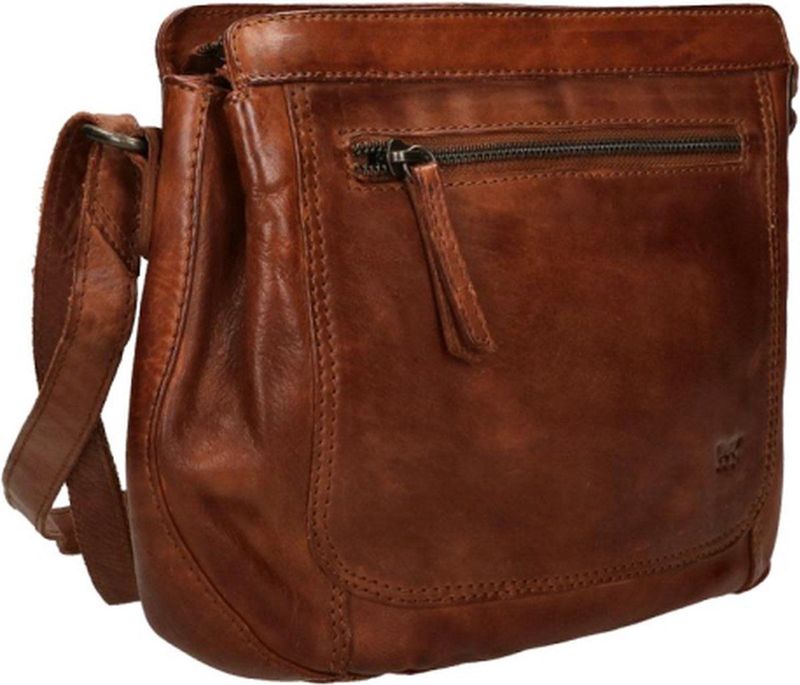 Bear Design - Miley - Crossbodytas - Cognac - Leer