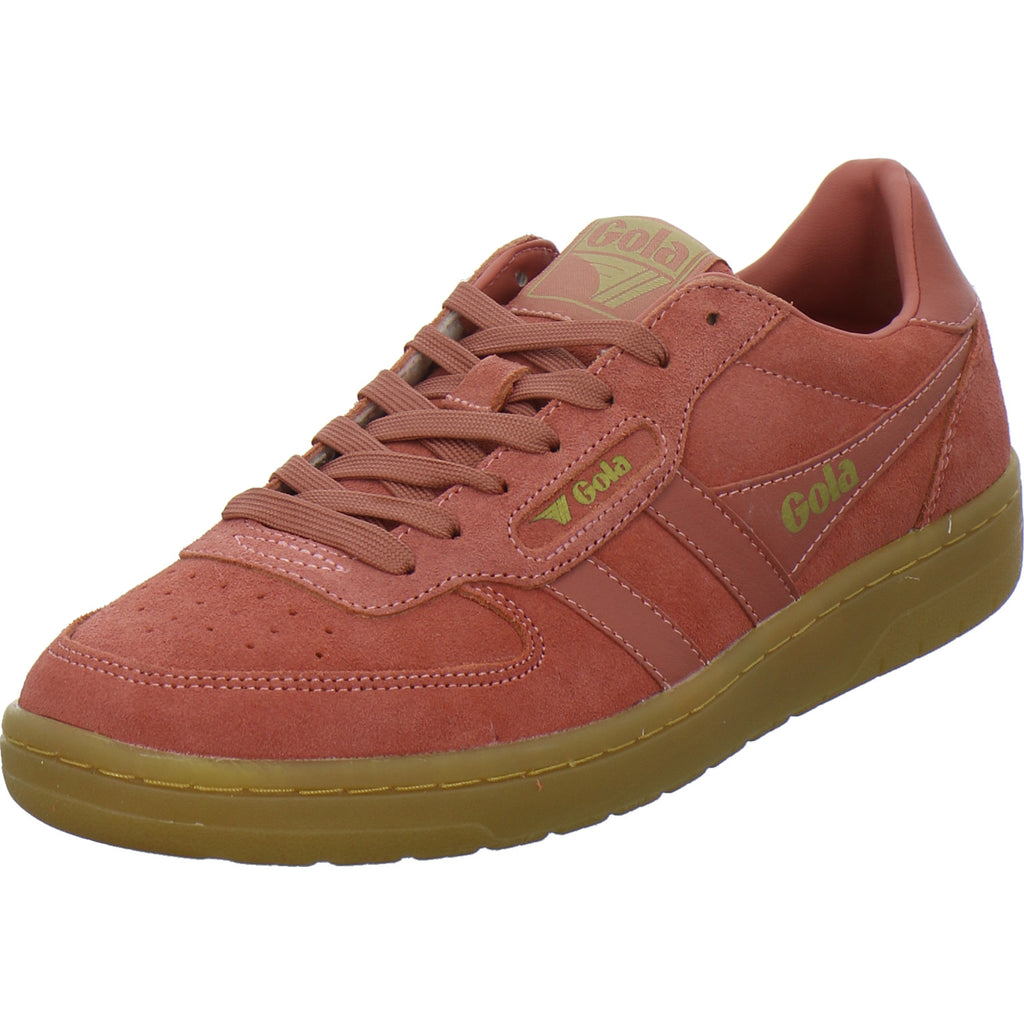 Gola Sneaker Damen Hawk Suede Rot
