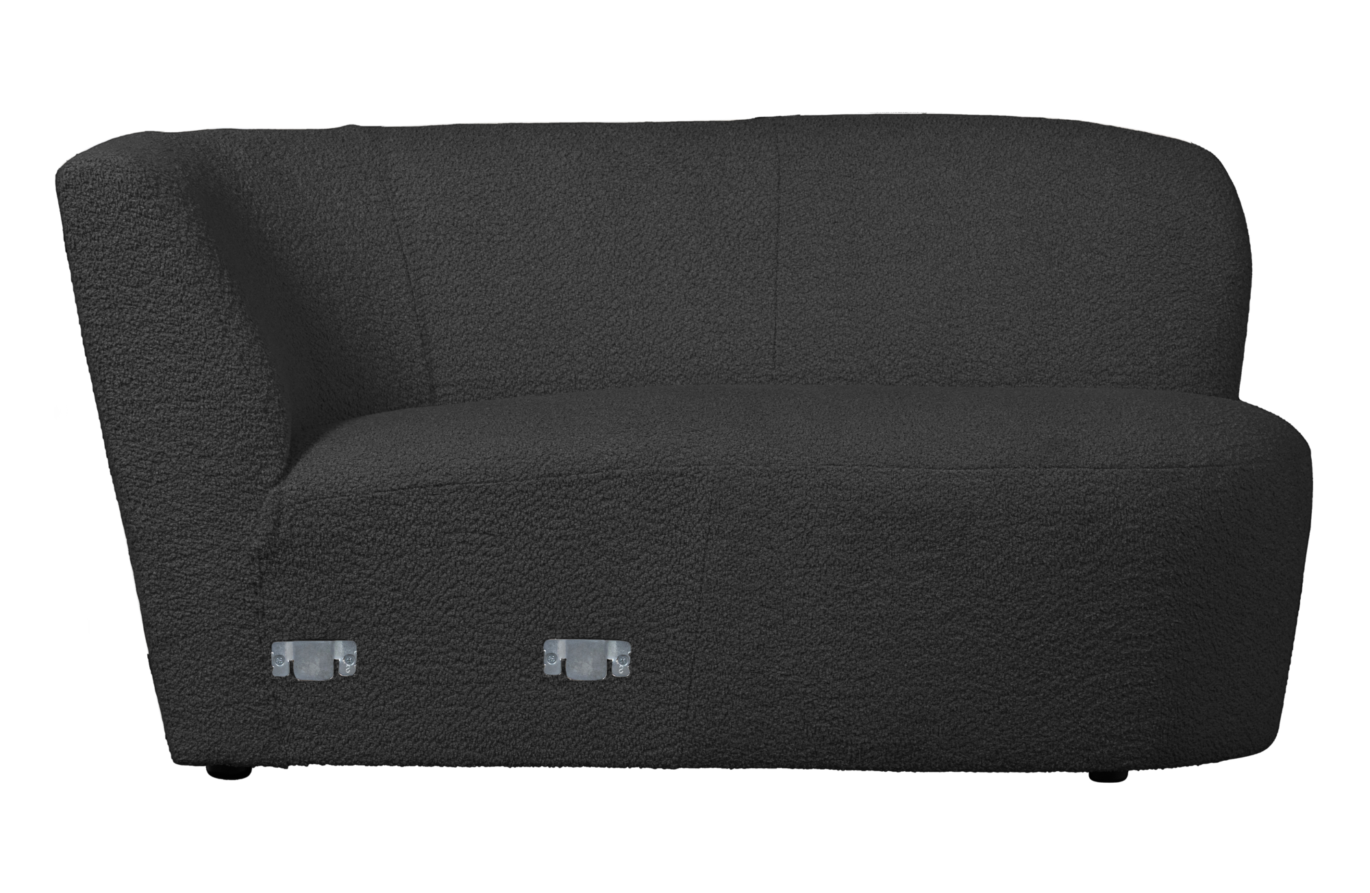 WOOOD Exclusive chaise longue element rechts Coco Coco chaise longue element rechts - Donkergrijs