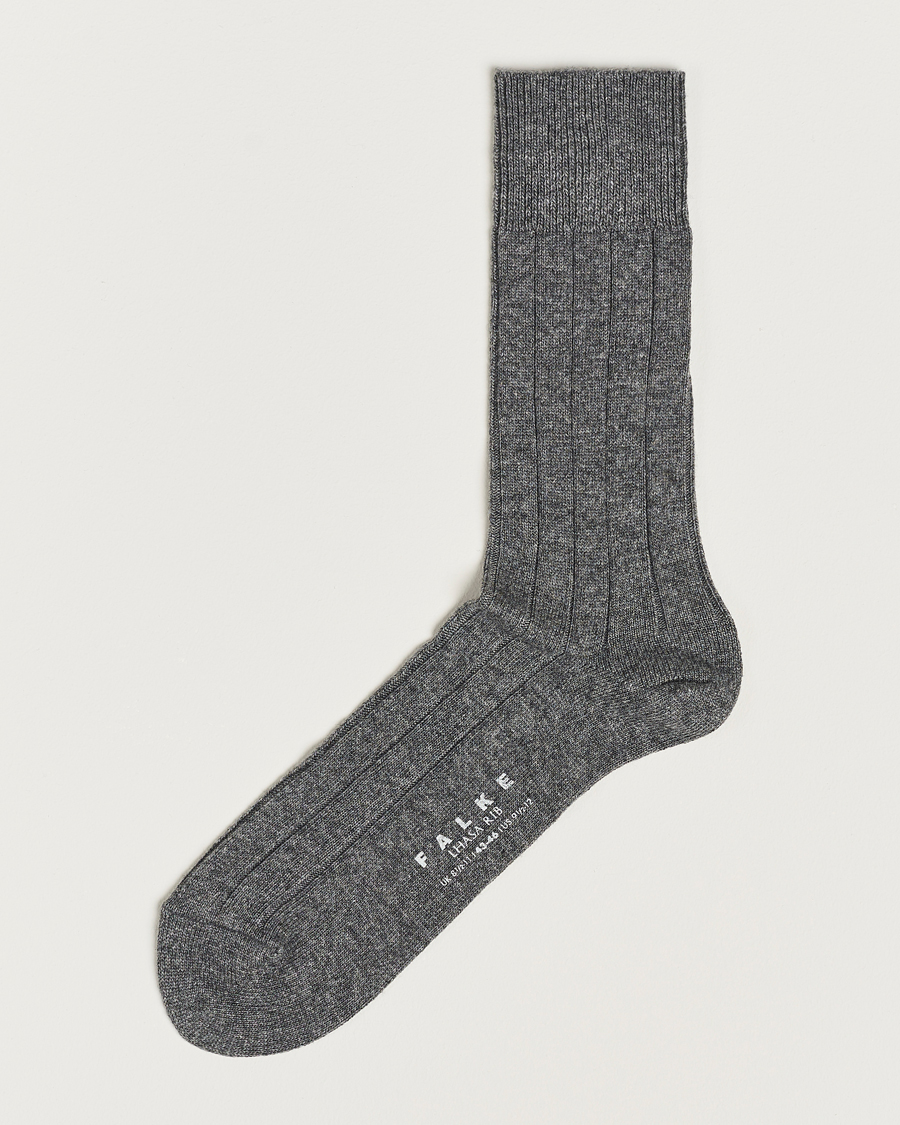 Falke Lhasa Cashmere Socks Light Grey