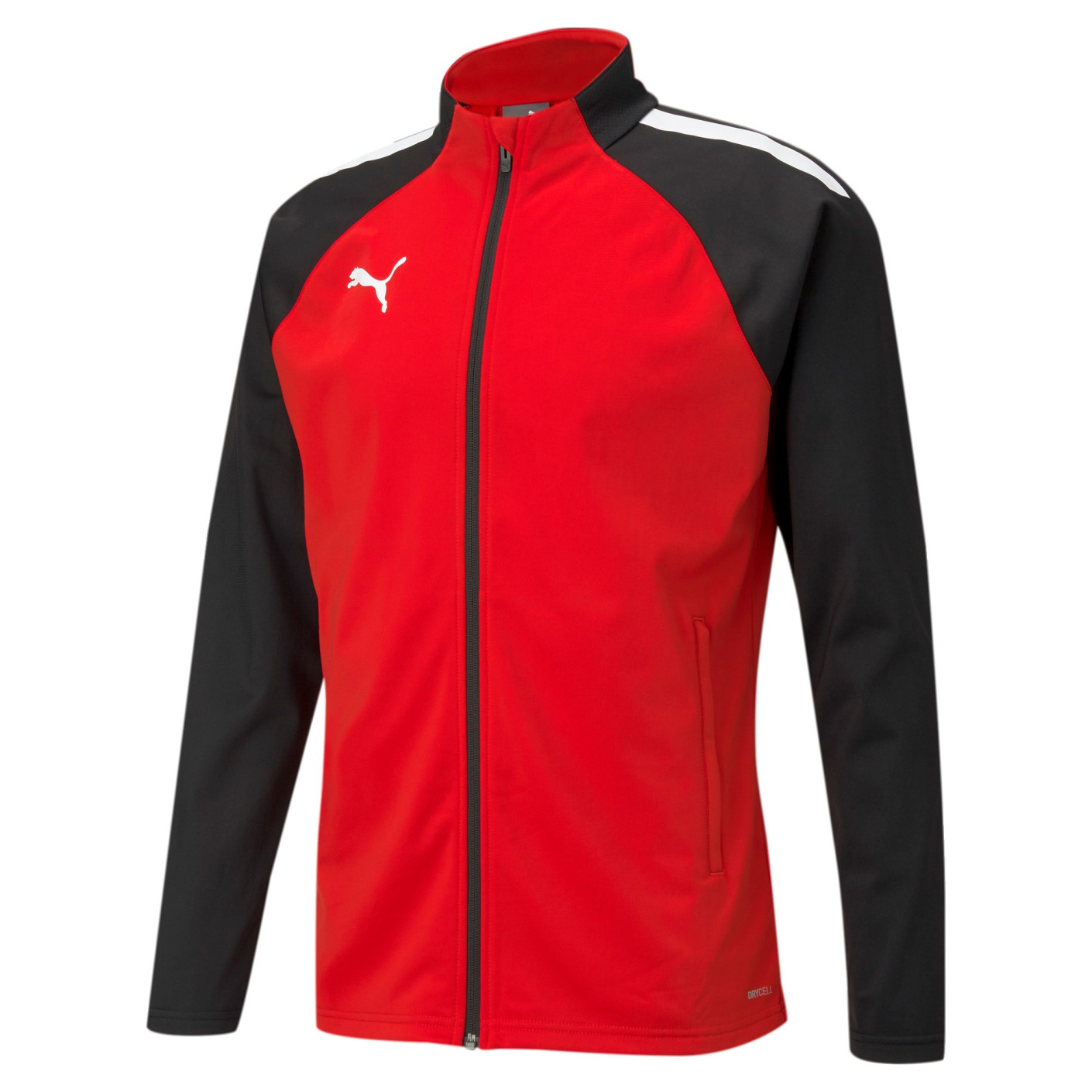 PUMA teamLIGA Trainingsjack Rood Zwart