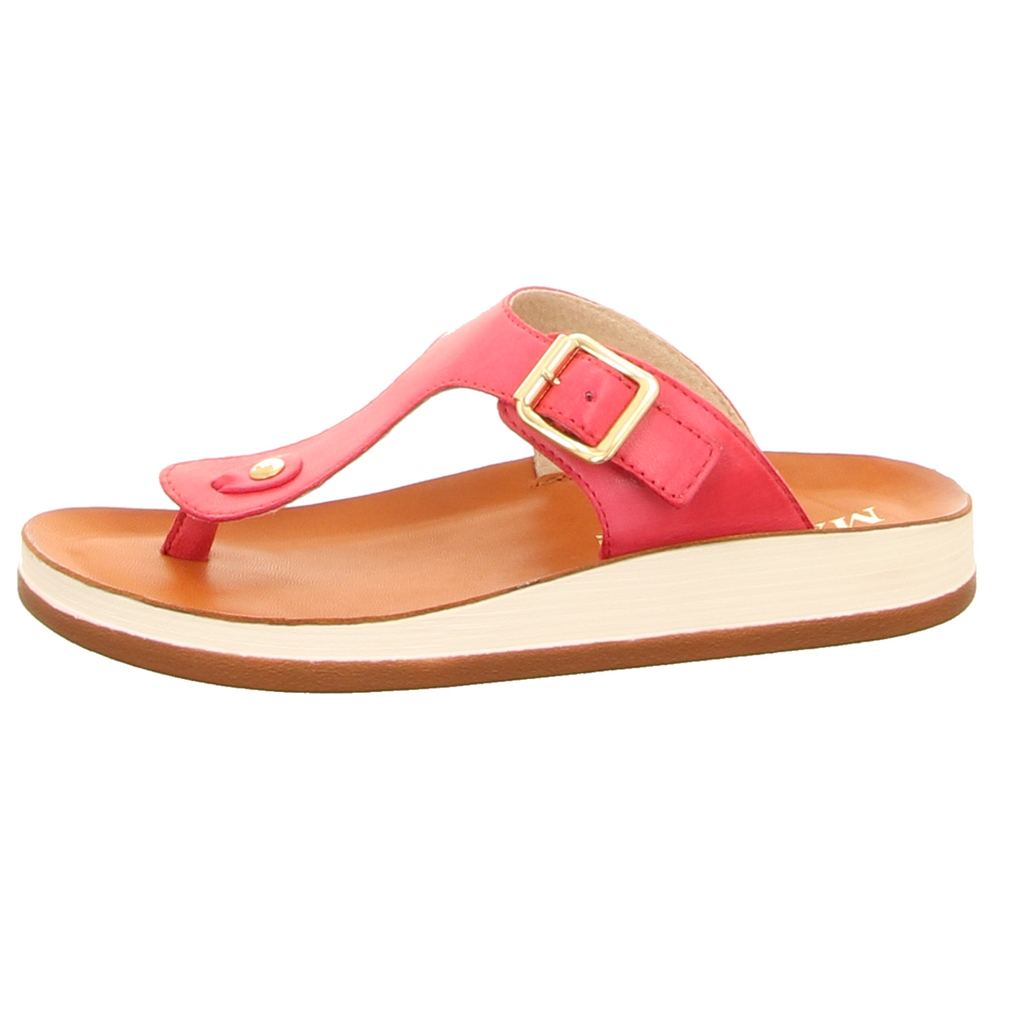 Marchesini Pantoletten rot rose/pink
