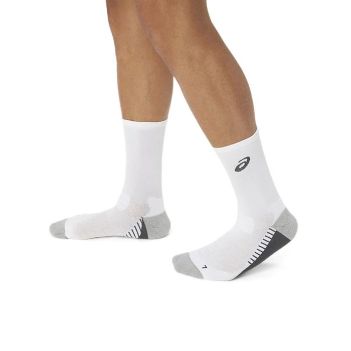 Asics Unisex Strømper Performance Run Sock Crew Hvid