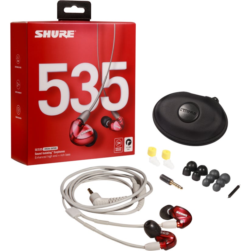 Shure SE535LTD live in-ear monitors